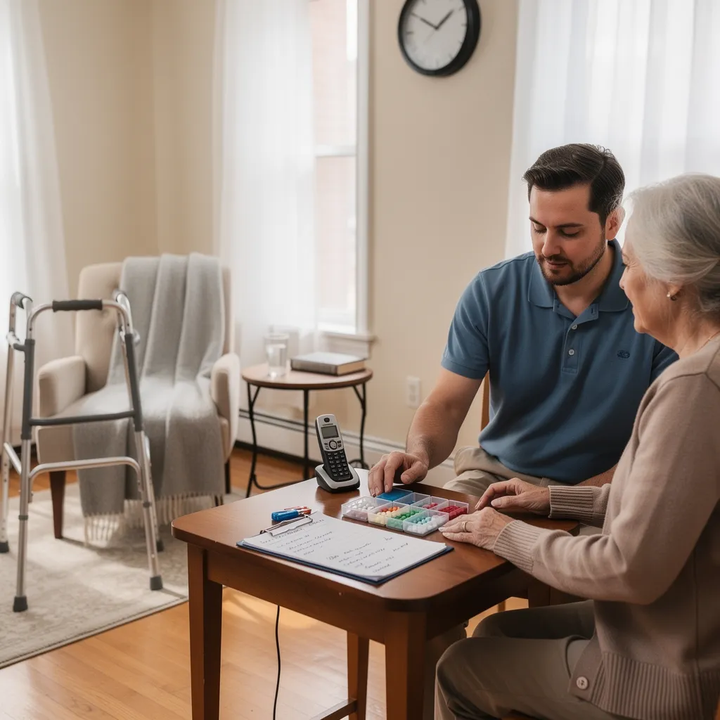 Caring for an aging or ill loved one at home is an emotional and demanding